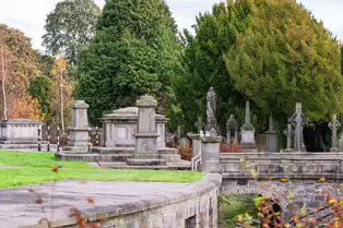 THE SECONDARY CIRCLE OF VAULTS AT GLASNEVIN CEMETERY [PHOTOGRAPHED USING THE NEW SONY 100MM MACRO LENS]-260315-1