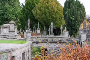 THE SECONDARY CIRCLE OF VAULTS AT GLASNEVIN CEMETERY [PHOTOGRAPHED USING THE NEW SONY 100MM MACRO LENS]-260316-1