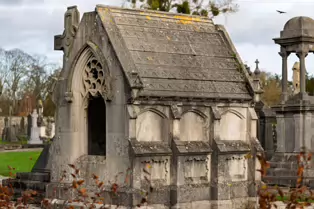 THE SECONDARY CIRCLE OF VAULTS AT GLASNEVIN CEMETERY [PHOTOGRAPHED USING THE NEW SONY 100MM MACRO LENS]-260317-1