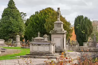 THE SECONDARY CIRCLE OF VAULTS AT GLASNEVIN CEMETERY [PHOTOGRAPHED USING THE NEW SONY 100MM MACRO LENS]-260319-1