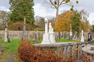 THE SECONDARY CIRCLE OF VAULTS AT GLASNEVIN CEMETERY [PHOTOGRAPHED USING THE NEW SONY 100MM MACRO LENS]-260320-1