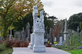 THE SECONDARY CIRCLE OF VAULTS AT GLASNEVIN CEMETERY [PHOTOGRAPHED USING THE NEW SONY 100MM MACRO LENS]-260328-1