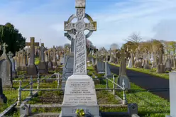 A FEW OF THE MANY CELTIC CROSSES IN MOUNT ST LAWRENCE CEMETERY [LIMERICK APRIL 2022]-244662-1