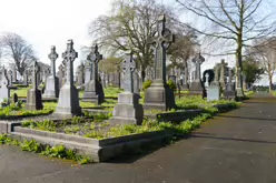 A FEW OF THE MANY CELTIC CROSSES IN MOUNT ST LAWRENCE CEMETERY [LIMERICK APRIL 2022]-244665-1