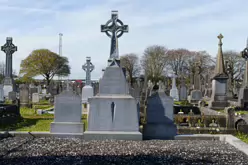 A FEW OF THE MANY CELTIC CROSSES IN MOUNT ST LAWRENCE CEMETERY [LIMERICK APRIL 2022]-244671-1