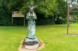 SAINT CONLETH'S STATUE AND GARDEN [NAAS ROAD NEWBRIDGE COUNTY KILDARE]-238497-1