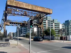 THE OLD BASCULE BRIDGE ON SHERIFF STREET [DUBLIN DOCKLANDS]-231347-1