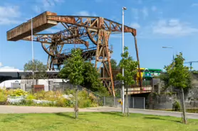 SHERIFF STREET LIFTING BRIDGE [NOT AS OLD AS SOME BELIEVE IT TO BE]-236472-1