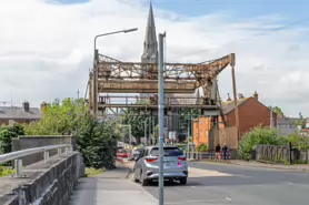 SHERIFF STREET LIFTING BRIDGE [NOT AS OLD AS SOME BELIEVE IT TO BE]-236474-1