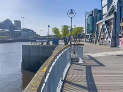 A SET OF SCHERZER LIFTING BRIDGES [ENTRANCE TO CUSTOM HOUSE DOCK]-231356-1