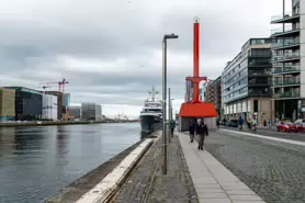 SCOUT A 209 FOOT SUPER-YACHT [AT SIR JOHN ROGERSON'S QUAY JULY 2024]-237365-1