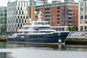 SCOUT A 209 FOOT SUPER-YACHT [AT SIR JOHN ROGERSON'S QUAY JULY 2024]-237385-1