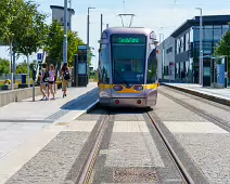 BROOMBRIDGE LUAS TRAM STOP AND IRISH RAIL STATION [THE SCHEDULED TRAINS DID NOT ARRIVE]-237624-1