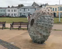 RACHEL JOYNT'S MOTHERSHIP SCULPTURE [AT NEWTOWNSMITH BETWEEN DUN LAOGHAIRE TOWN AND GLASTHULE]-236987-1