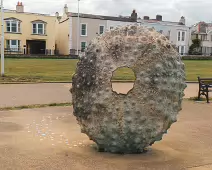 RACHEL JOYNT'S MOTHERSHIP SCULPTURE [AT NEWTOWNSMITH BETWEEN DUN LAOGHAIRE TOWN AND GLASTHULE]-236988-1