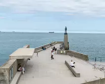 ROGER CASEMENT STATUE [DUN LAOGHAIRE BATHS 23 JULY 2024]-237107-1