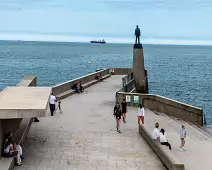 ROGER CASEMENT STATUE [DUN LAOGHAIRE BATHS 23 JULY 2024]-237109-1