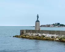 ROGER CASEMENT STATUE [DUN LAOGHAIRE BATHS 23 JULY 2024]-237113-1