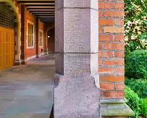 CARVED IN STONE [A LEGACY OF GRAFFITI AT QUEEN'S UNIVERSITY IN BELFAST]-235520-1 INSCRIBED IN STONE