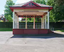 BANDSTAND AT THE BOTANIC GARDENS IN BELFAST [PHOTOGRAPHED MAY 2017]-235397-1 VICTORIAN BANDSTAND