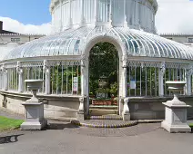 THE MAIN GLASSHOUSE AT BELFAST BOTANIC GARDENS [PHOTOGRAPHED MAY 2017]-235410-1 THE MAIN GLASSHOUSE