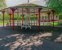 THE VICTORIAN SHELTER IN BELFAST BOTANIC GARDENS [AS IT WAS IN MAY 2017]-235405-1 VICTORIAN SHELTER