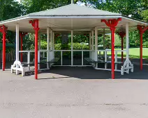 THE VICTORIAN SHELTER IN BELFAST BOTANIC GARDENS [AS IT WAS IN MAY 2017]-235406-1 VICTORIAN SHELTER