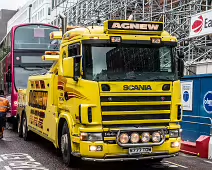 A BELFAST BUS NEEDING REPAIR [TRANSLINK METRO]-235360-1