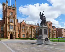 THE WAR MEMORIAL AT QUEENS UNIVERSITY [PHOTOGRAPHED MAY 2017]-235528-1 THE WAR MEMORIAL AT QUEENS UNIVERSITY