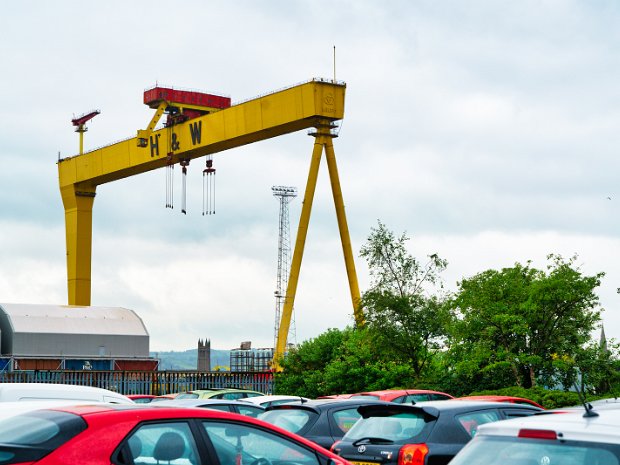 FAMOUS GANTRY CRANES Contrary to popular belief, the cranes are not relics of the Victorian era. Goliath, the smaller of the two at 315 feet,...