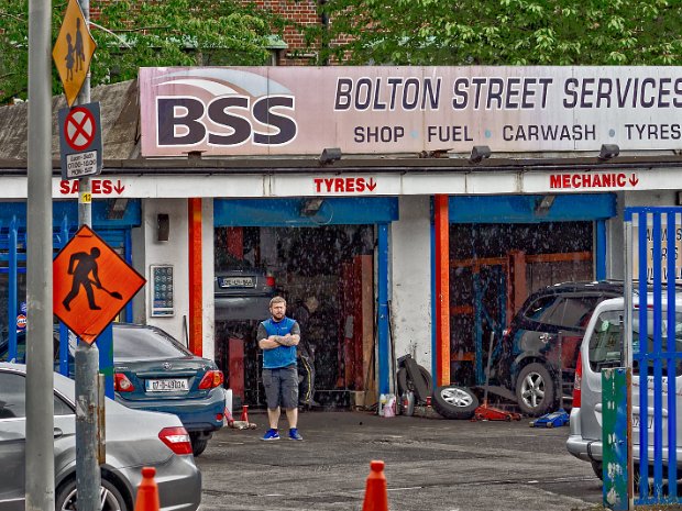 20-24 BOLTON STREET This is what the site, once a Texaco Service Station, looked like in May 2017 when BSS Bolton Street Services were based...