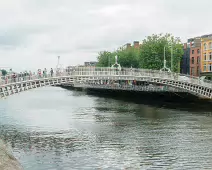 MORE ABOUT THE LIFFEY STREET PLAZA [THIS TIME FEATURING THE BRIDGE AND THE HAGS AND THEIR BAGS]-236970-1