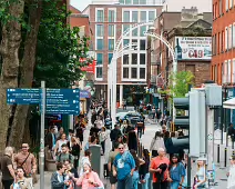 MORE ABOUT THE LIFFEY STREET PLAZA [THIS TIME FEATURING THE BRIDGE AND THE HAGS AND THEIR BAGS]-236973-1