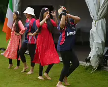 PERFORMING IN THE RAIN ON NEPAL IRELAND DAY [RAINDROPS ARE VISIBLE IN SOME PHOTOGRAPHS]-235600-1