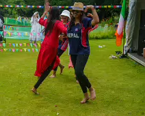 PERFORMING IN THE RAIN ON NEPAL IRELAND DAY [RAINDROPS ARE VISIBLE IN SOME PHOTOGRAPHS]-235603-1