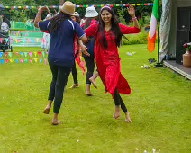 PERFORMING IN THE RAIN ON NEPAL IRELAND DAY [RAINDROPS ARE VISIBLE IN SOME PHOTOGRAPHS]-235604-1