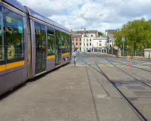 THE LUAS TRAM STOP AT HEUSTON TRAIN STATION [SUNDAY 7 JULY 2024]-235746-1