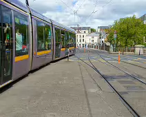 THE LUAS TRAM STOP AT HEUSTON TRAIN STATION [SUNDAY 7 JULY 2024]-235747-1