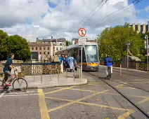 THE LUAS TRAM STOP AT HEUSTON TRAIN STATION [SUNDAY 7 JULY 2024]-235750-1