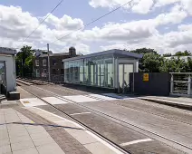 THE LUAS TRAM STOP IN RANELAGH [EFFECTIVELY ON A BRIDGE]-238204-1 SONY DSC