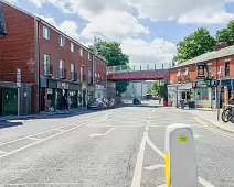 THE LUAS TRAM STOP IN RANELAGH [EFFECTIVELY ON A BRIDGE]-238205-1 SONY DSC