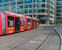 RED LINE TRAM SERVICE [TRAMS TRAVELLING TO AND FROM THE POINT]-236497-1