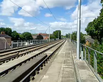 THE LUAS TRAM STOP IN RANELAGH [EFFECTIVELY ON A BRIDGE]-238196-1 SONY DSC