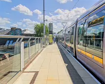 THE LUAS TRAM STOP IN RANELAGH [EFFECTIVELY ON A BRIDGE]-238197-1 SONY DSC