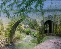 THE BRIDGE AND HERMITAGE AUGUST 2023 [ALSO KNOWN AS THE GOTHIC BRIDGE]-237223-1