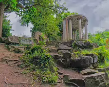 THE HERCULANEAN TEA HOUSE OR TEMPLE AT ST ANNE'S PUBLIC PARK [25 JULY 2024]-237156-1