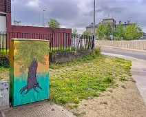 THE HUNGRY TREE BY EDITH GERVIN [PAINT-A-BOX STREET ART ON CONSTITUTION HILL] X-234798-1 THE HUNGRY TREE BY EDITH GERVIN