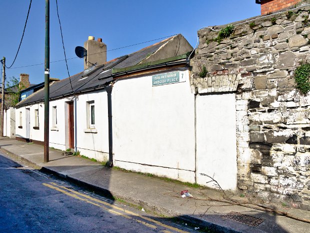 ROW OF COTTAGES 2011 A number of buildings including one of the cottages were demolished and replaced by a complex of modern town houses