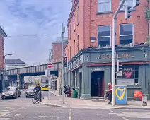 A SECTION OF THE LOOPLINE BRIDGE [WHERE IT CROSSES OVER PEARSE STREET]--233893-1