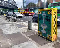 A SECTION OF THE LOOPLINE BRIDGE [WHERE IT CROSSES OVER PEARSE STREET]--233894-1